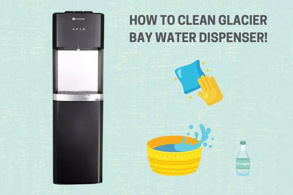 how to clean glacier bay water dispenser illustration